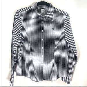 Brooks Brothers B/W Gingham button down